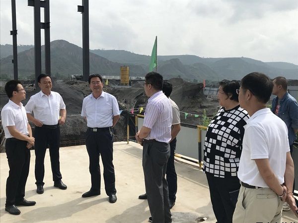 市人大常委會黨組副書記、副主任樊文浩一行調研泓源公司項目建設情況(圖2)