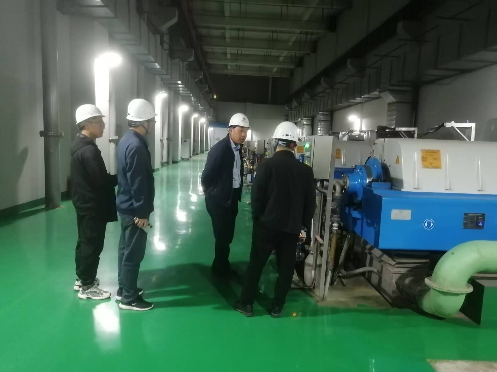 市產投集團污水處理公司赴外考察學習(圖1)
